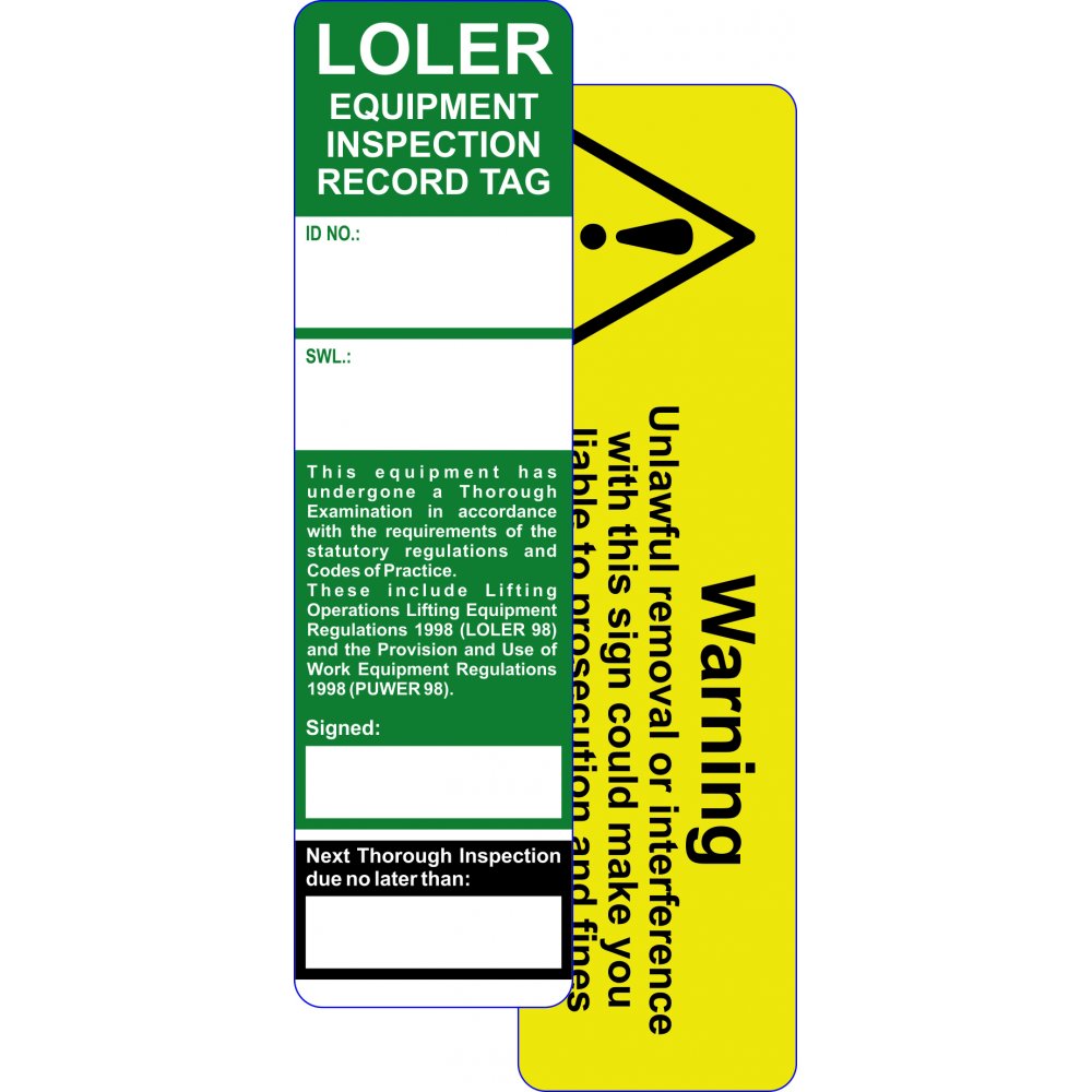 LOLER Tag Insert