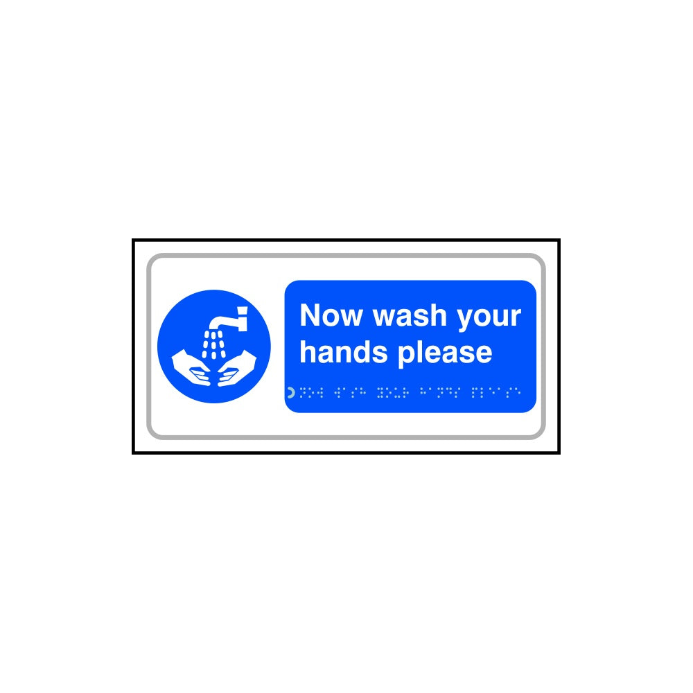 Now wash your hands please - Taktyle (300 x 150mm)