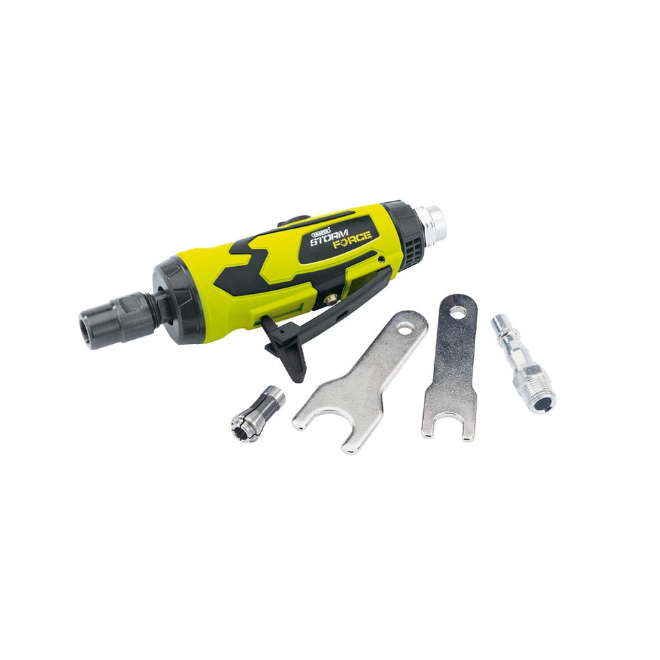 DRAPER Storm Force Composite Straight Mini Air Die Grinder (6mm): Model No.SFAG