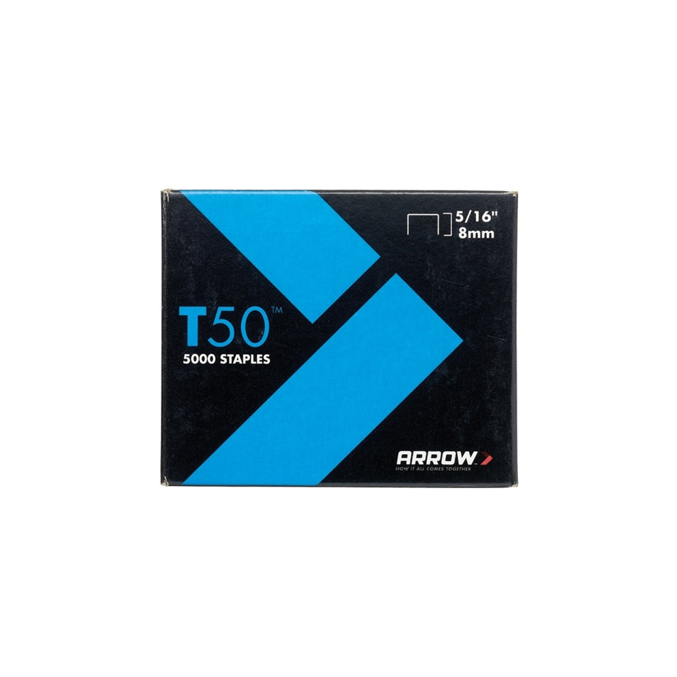 T50 Staples 8mm (5/16in) Bulk Pack 5000