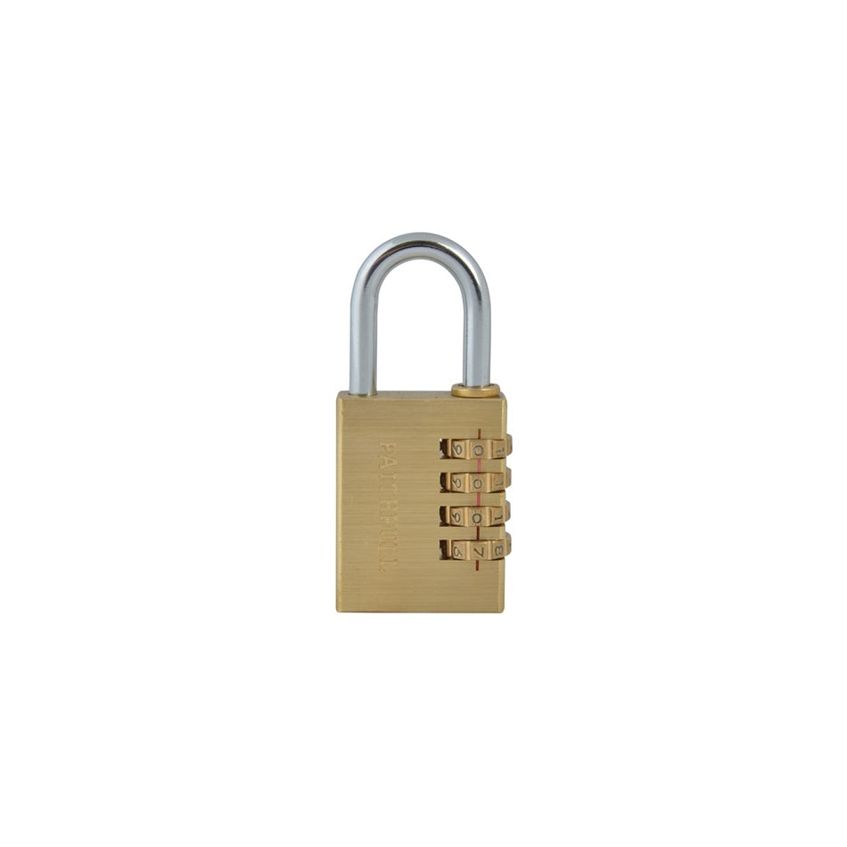 Brass Combination Padlock 38mm