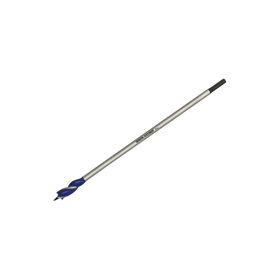6X Blue Groove Long Wood Bit 22mm x 16in