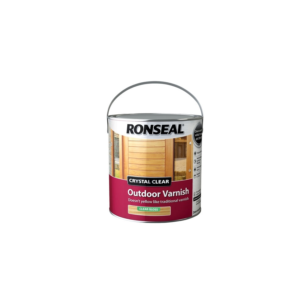 Crystal Clear Outdoor Varnish Matt 750ml