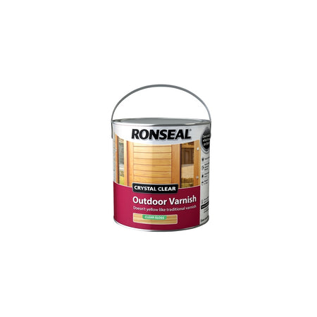 Crystal Clear Outdoor Varnish Matt 750ml