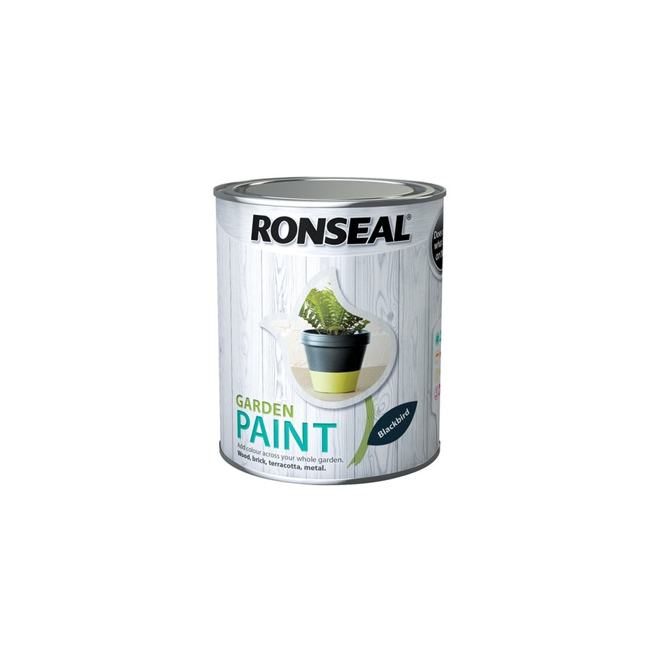 Garden Paint Black Bird 250ml