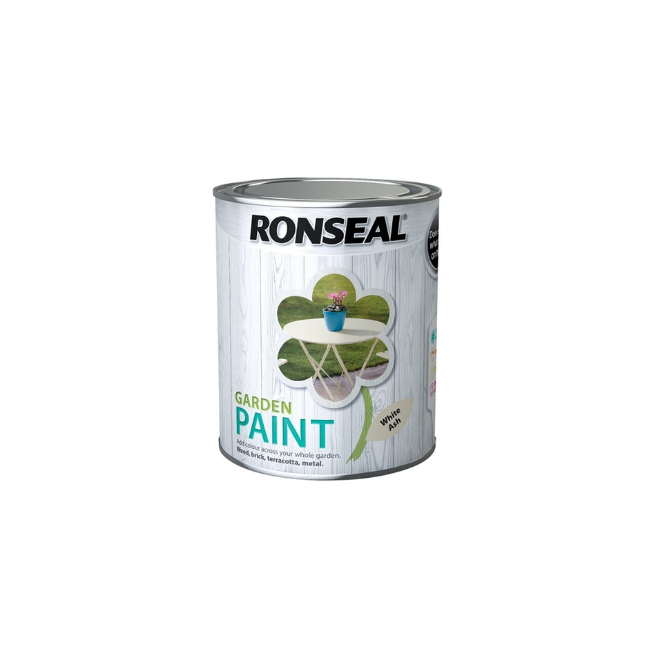 Garden Paint White Ash 750ml