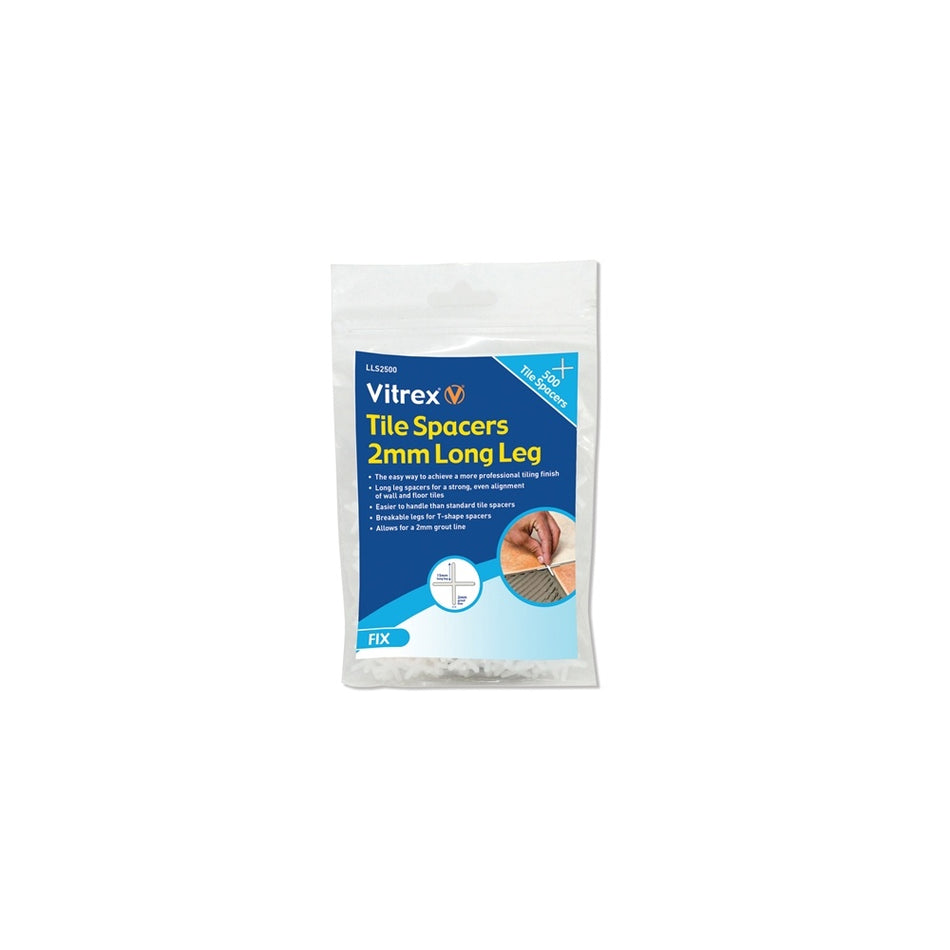 Long Leg Spacer 2mm Pack of 500