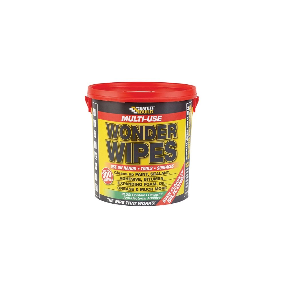 Everbuild Giant Wonder Wipes Tub x 300