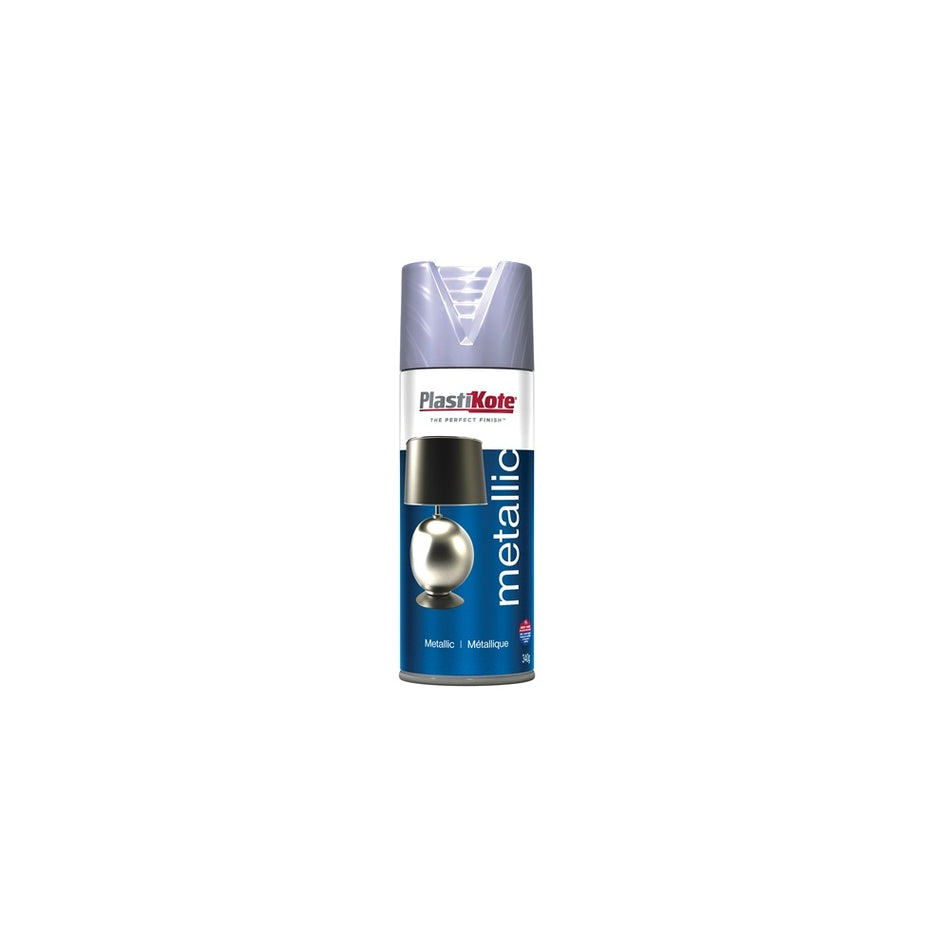 Plasti-kote Metallic Spray Silver 400ml