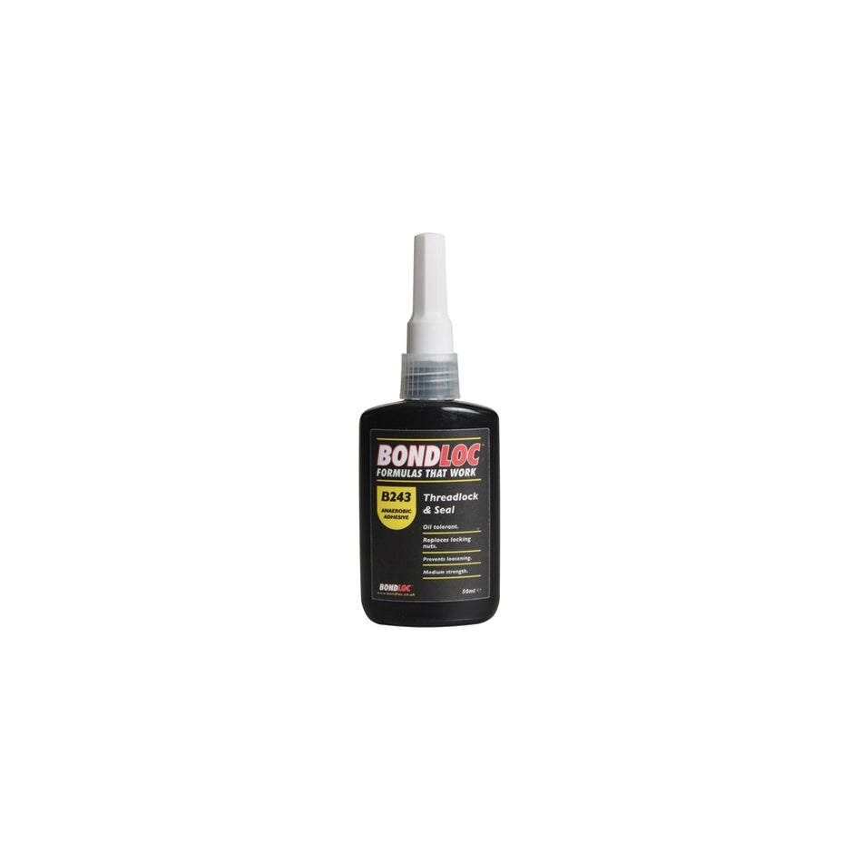 Bondloc B243 Nutlock Medium Strength Threadlocker 50ml