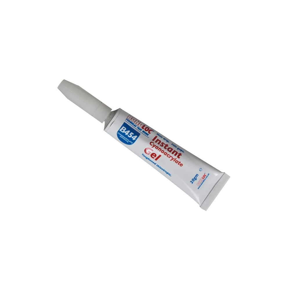 Bondloc B454 Thixotropic Non-Drip Gel Cyanoacrylate 20g