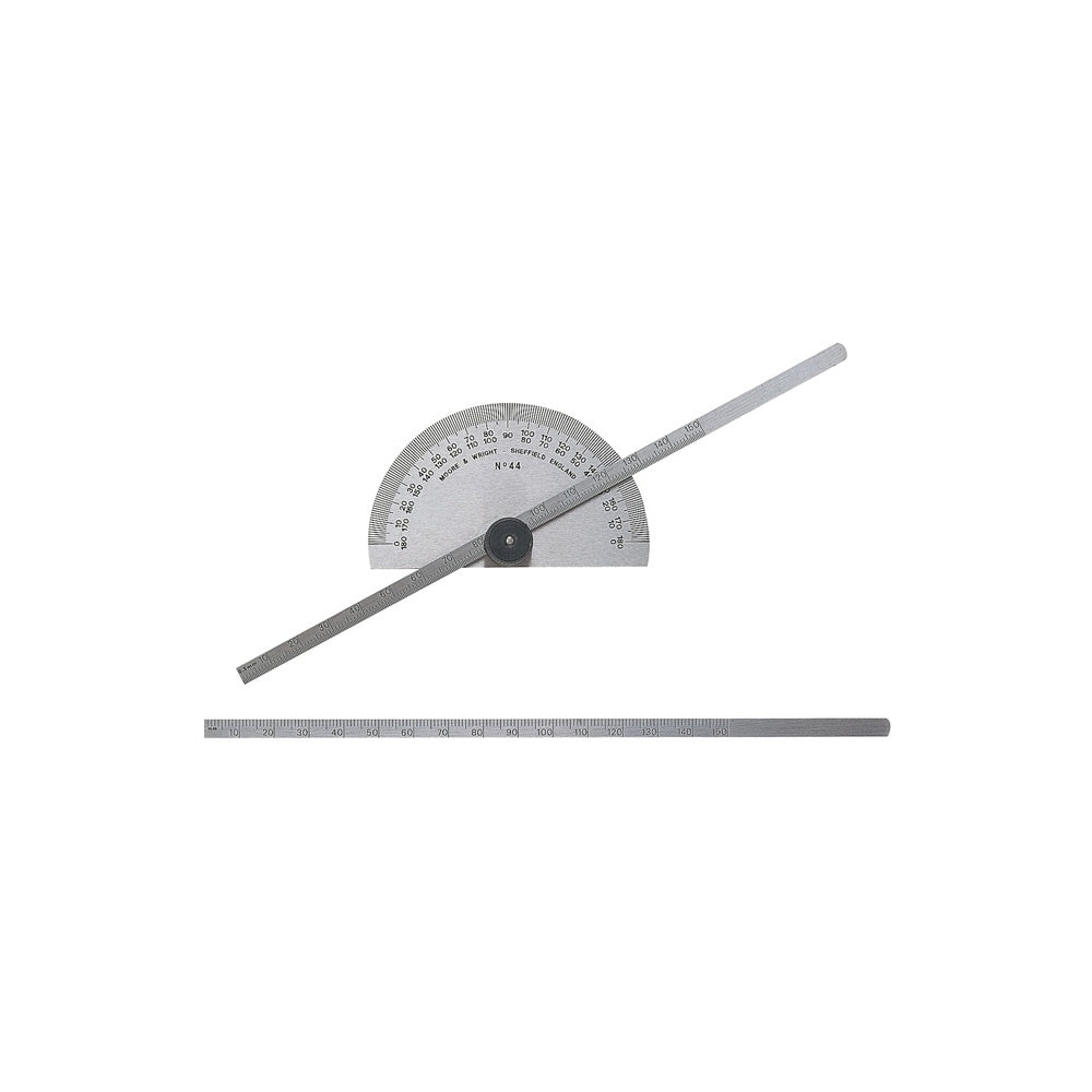 Protractor Type Depth Gauge Metric