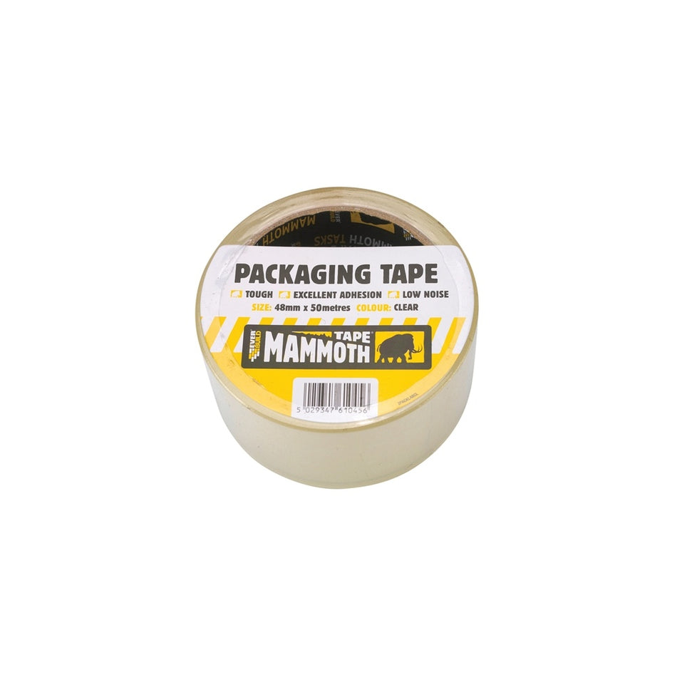 Everbuild Retail/Labelled Packaging Tape Clear 48mm x 50m