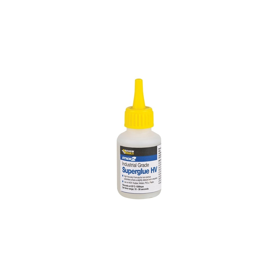 Everbuild Industrial Superglue HV 50g