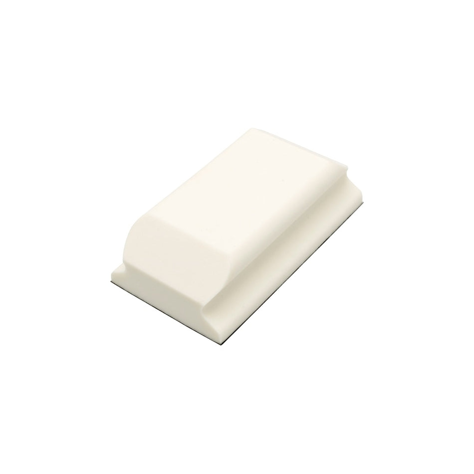 Flexipads World Class Hand Sanding Block Shaped White PUR VELCRO???? Brand 70 x 125mm