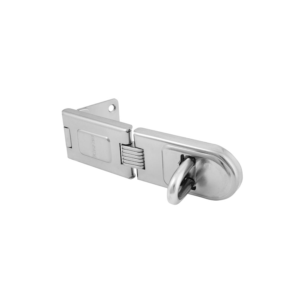 Master Lock Wrought Steel Single Hinged Hasp 160mm