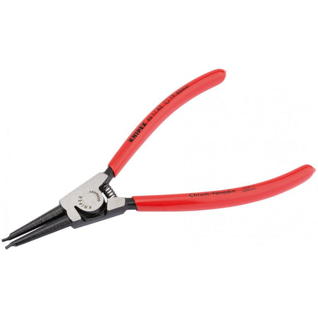 Knipex 19mm - 60mm A2 Straight External Circlip Pliers : Model No.46 11 A2 SBE