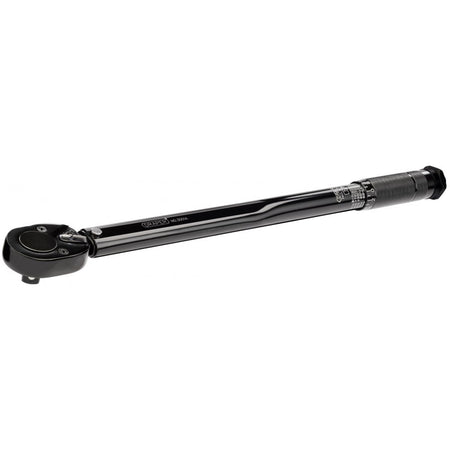 DRAPER 1/2" Square Drive 30 - 210Nm or 22.1-154.9lb-ft Ratchet Torque Wrench : Model No.3001A/BK