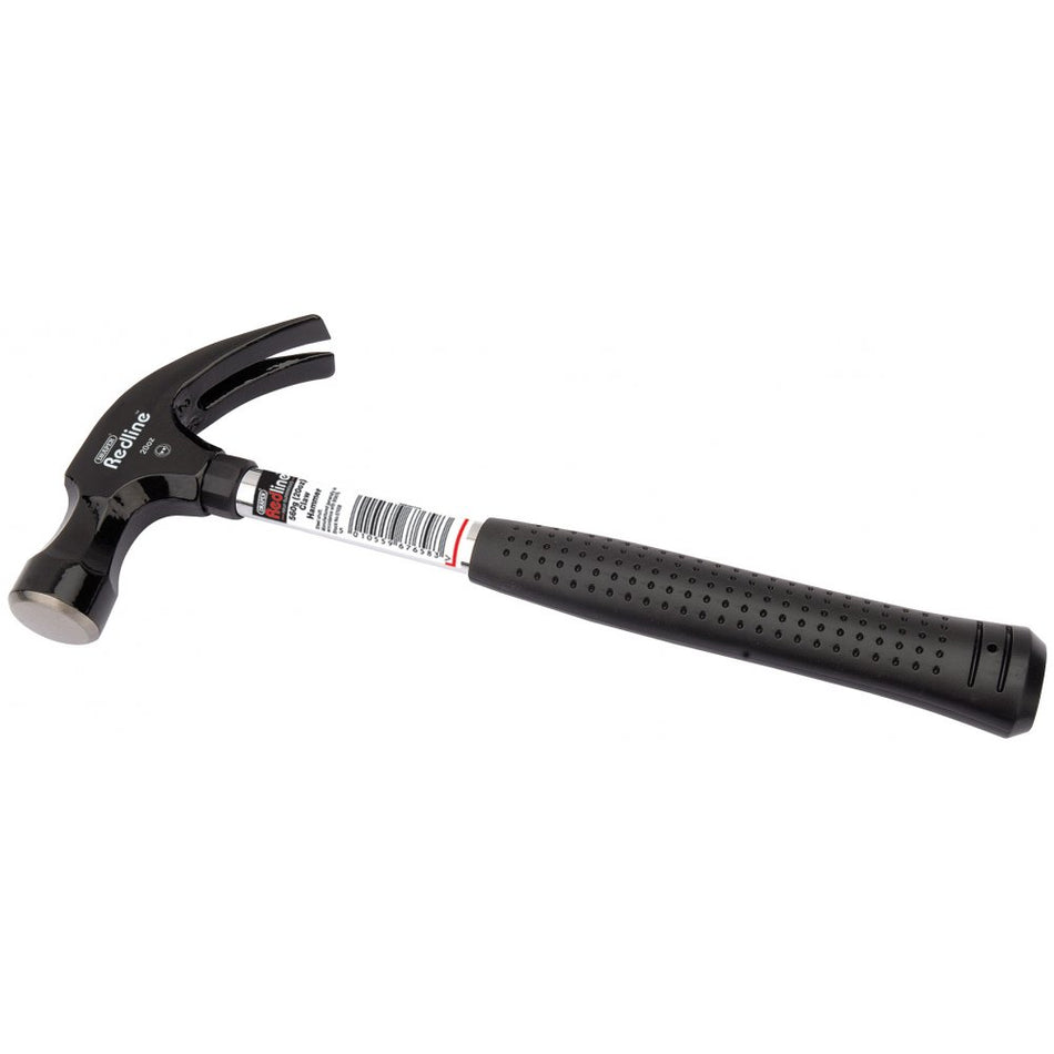 DRAPER 560g (20oz) Claw Hammer with Steel Shaft : Model No.RL-CHS
