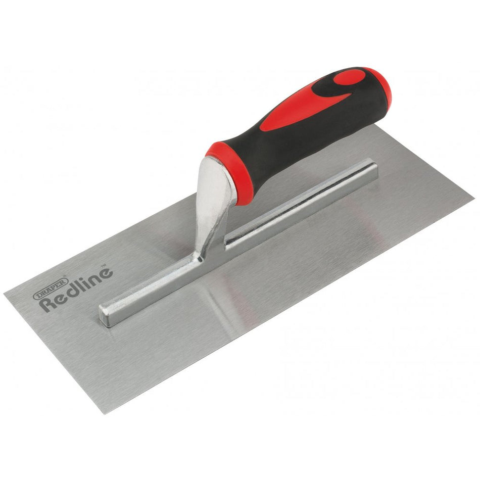 DRAPER 280mm Soft Grip Plastering Trowel : Model No.RL-PLT/SG/B