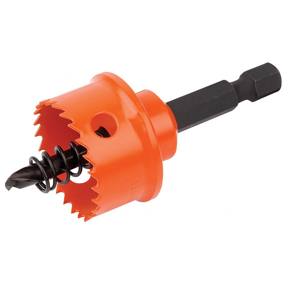 DRAPER Expert 30mm Bi-Metal Hole Saw with Integrated Arbor : Model No.HHSP
