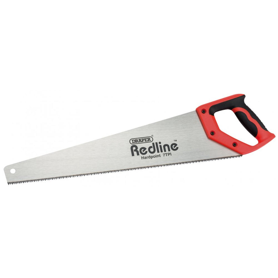 DRAPER Soft Grip Hardpoint Handsaw (500mm) : Model No.RL-HS/HP/SG