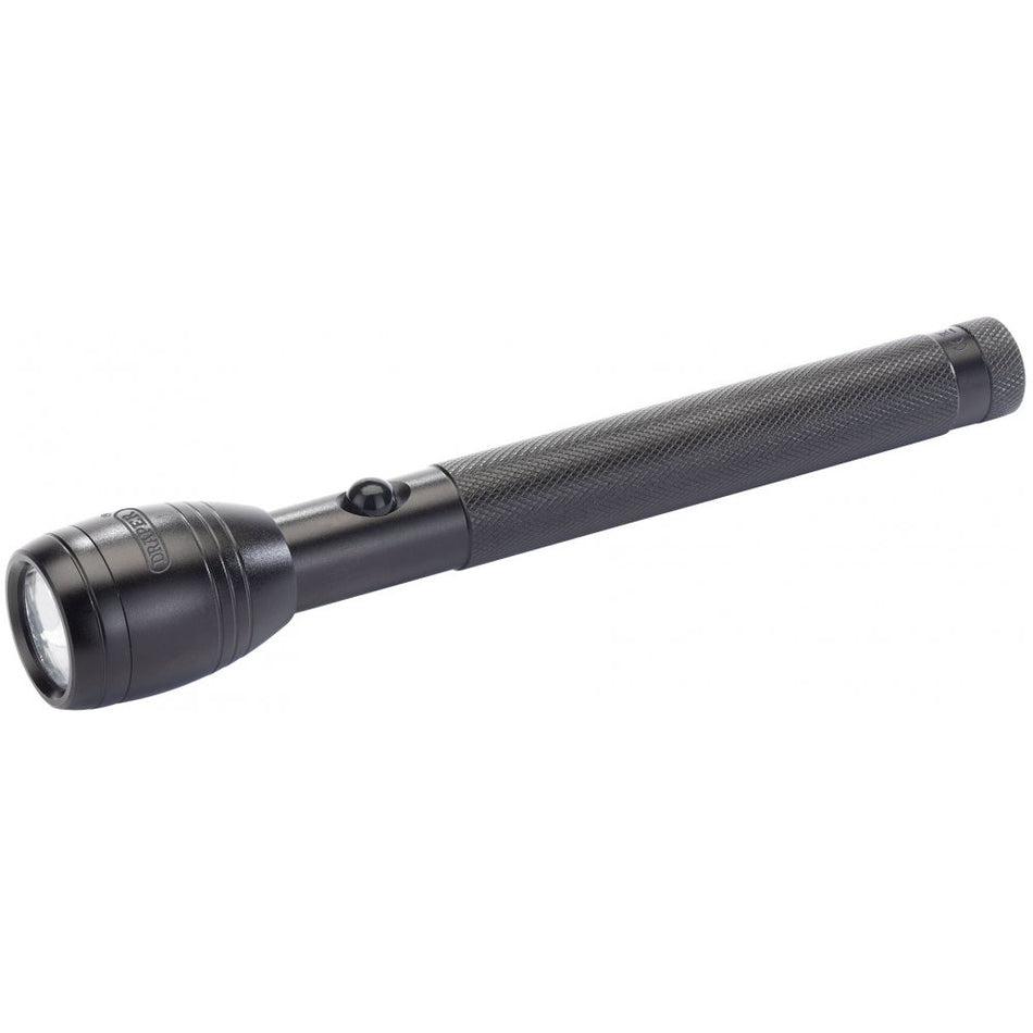 DRAPER Aluminium Torch (2 x AA batteries) : Model No.AHT/LED/4
