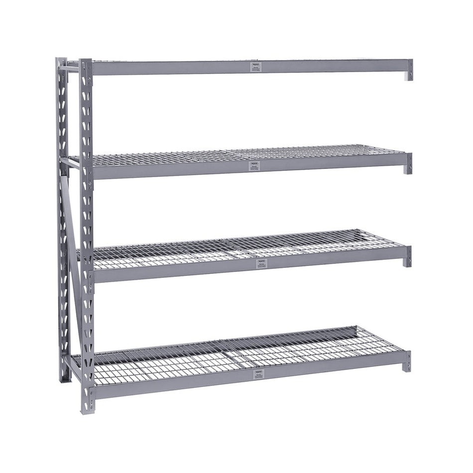 DRAPER Expert Heavy Duty Steel 4 Shelving Extension Unit - 1959 x 610 x 1830mm : Model No.MSUHD195E/PRO