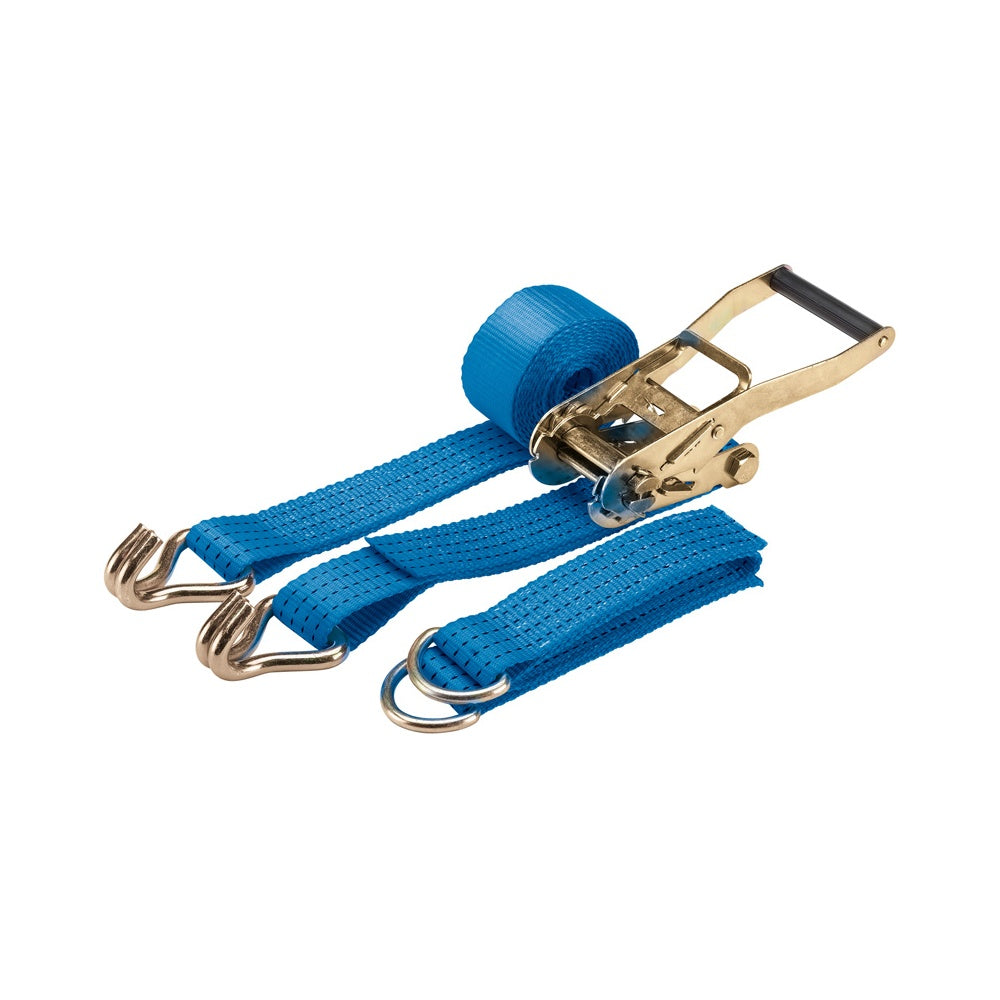 DRAPER 2500kg Ratcheting Vehicle Tie Down Straps : Model No.CRTDS2500/B