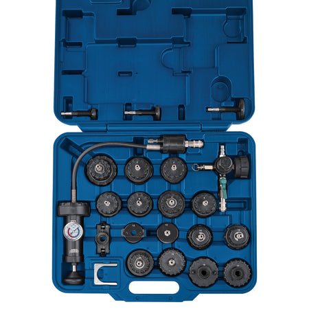 DRAPER Expert 20 Piece Radiator Pressure Test Kit: Model No.RPT1