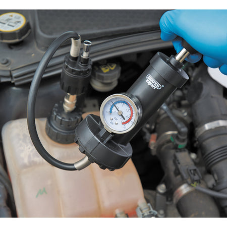 DRAPER Expert 20 Piece Radiator Pressure Test Kit: Model No.RPT1
