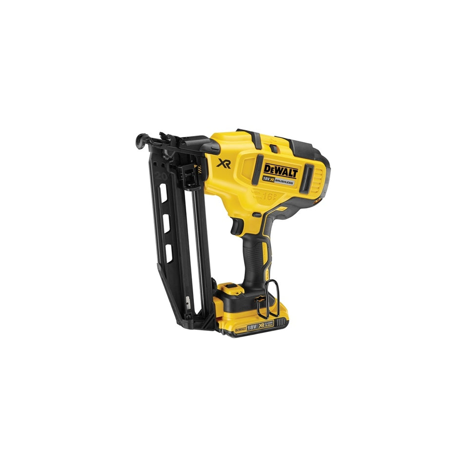 DEWALTDCN660D2 XR Brushless Second Fix Nailer 18 Volt 2 x 2.0Ah Li-Ion Model No- DCN660D2-GB