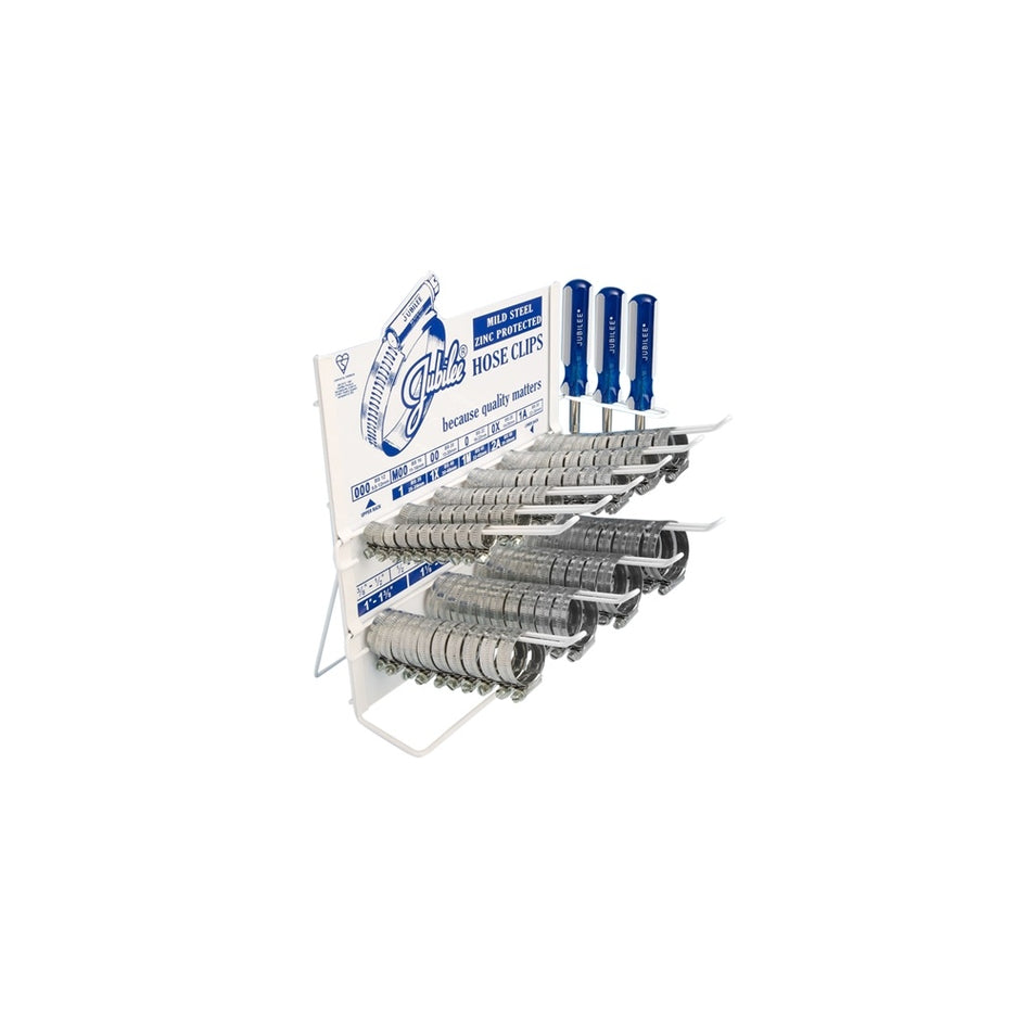 Jubilee©Clip Dispenser (100) + 3 Flex Drivers Model No- CD100MSFL3