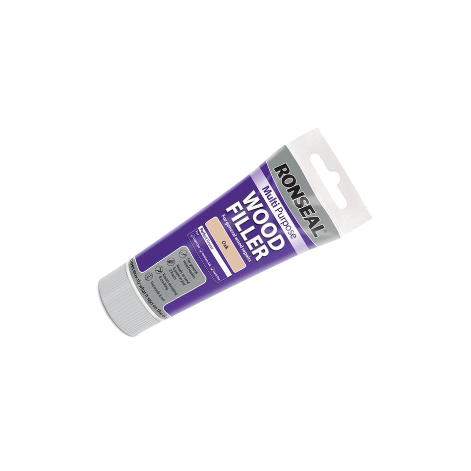 RonsealMulti Purpose Wood Filler Tube Oak 100g Model No- 37531