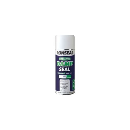 RonsealQuick Dry Damp Seal Aerosol White 400ml Model No- 36959