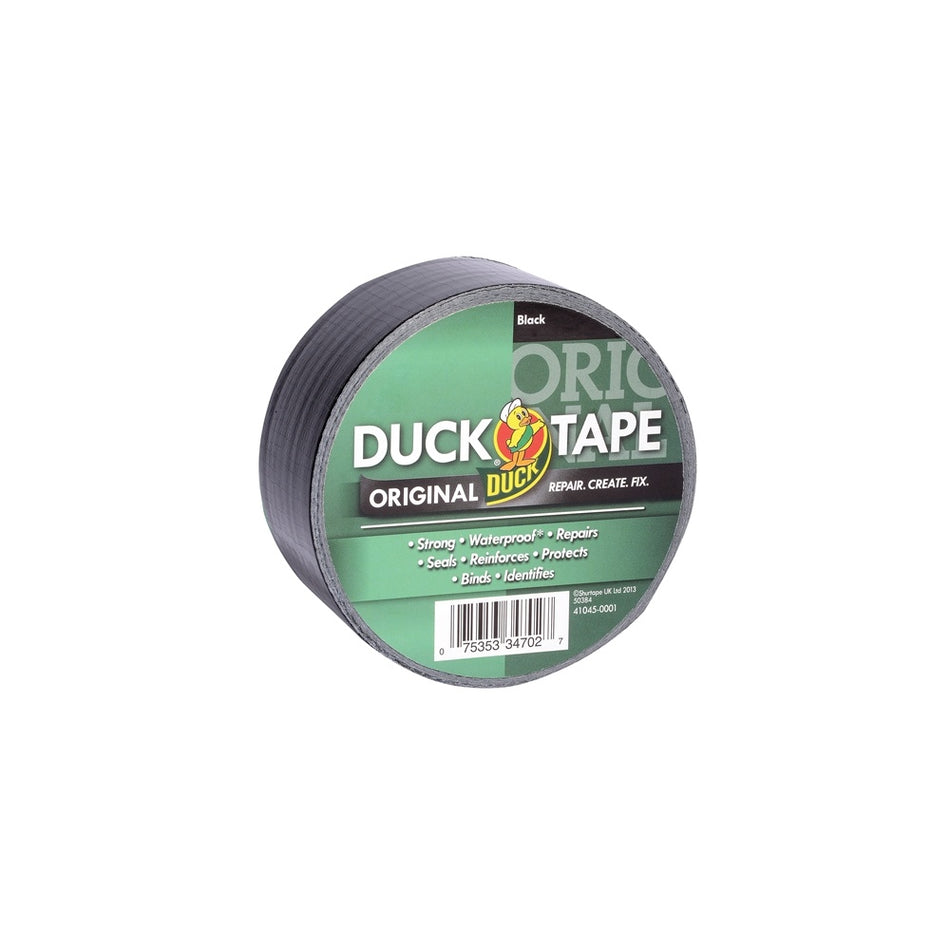 ShurtapeShurtape Duck Tape Original Trade Pack 50mm x 50m Black Model No- 222228