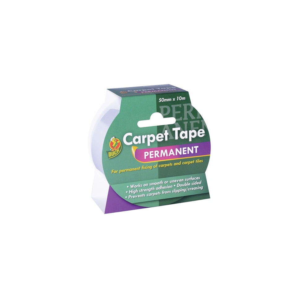 ShurtapeDuck Double Sided Permanent Carpet Tape 50mm x 10m Model No- 260507