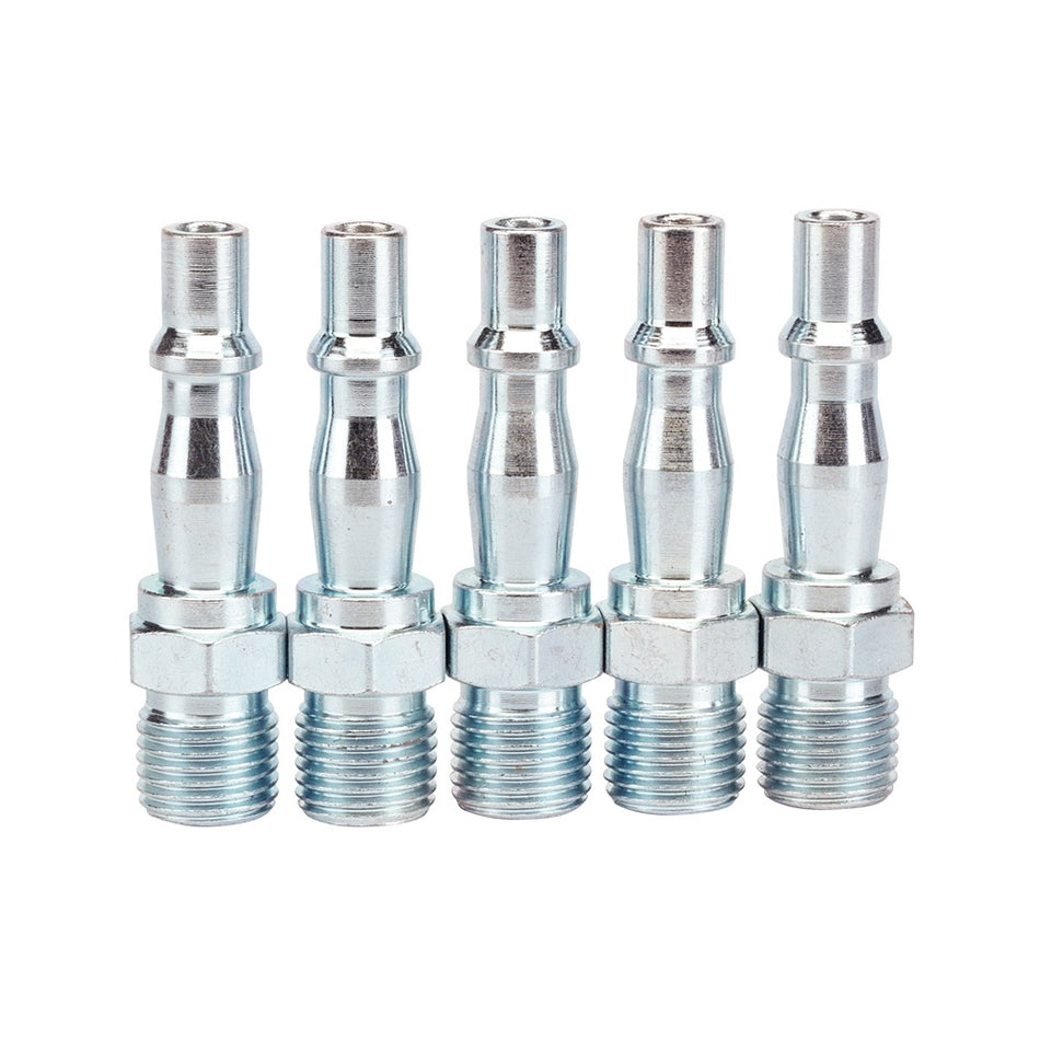 DRAPER 1/4" BSP Male Coupling Screw Adaptors (Pack of 5): Model No. EAC