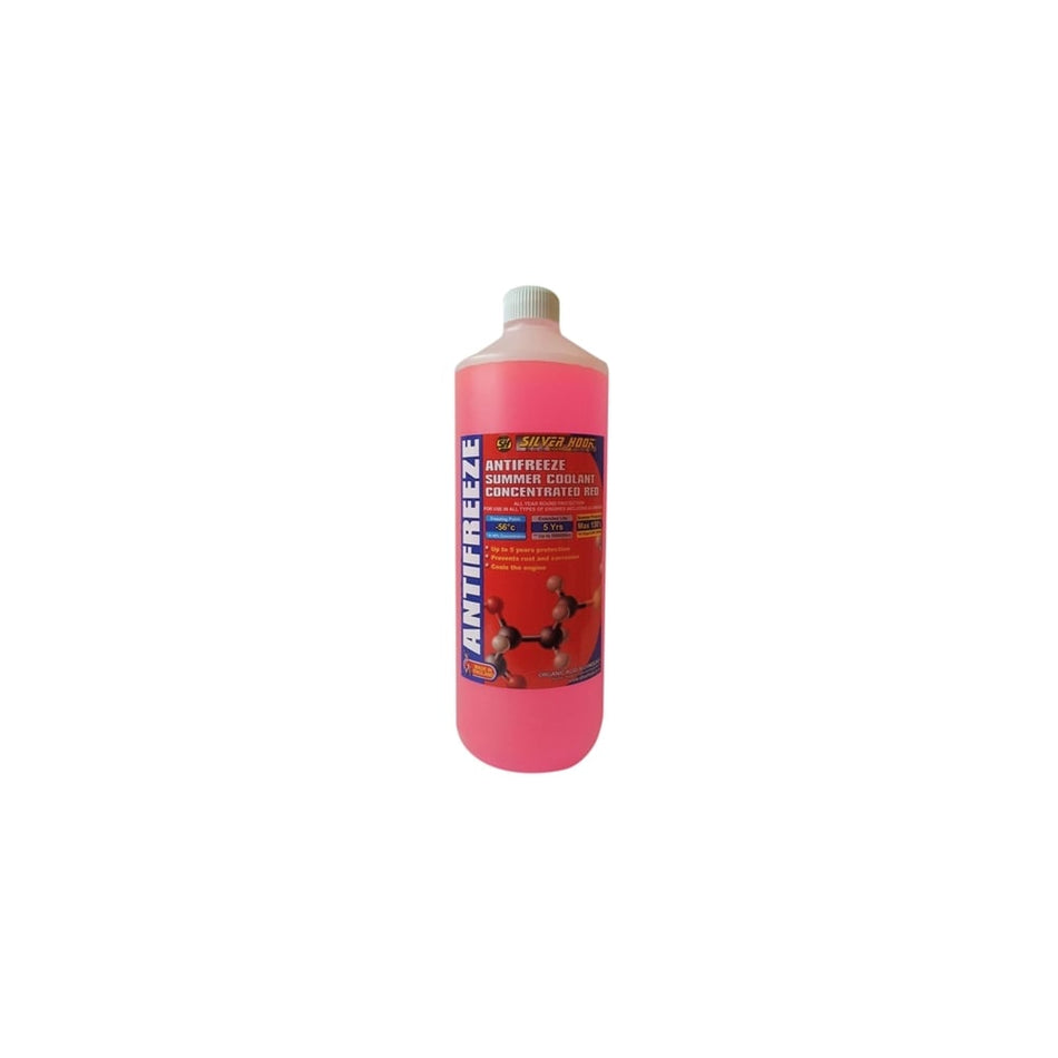 Silverhook Concentrated Red Antifreeze O.A.T. 1 Litre