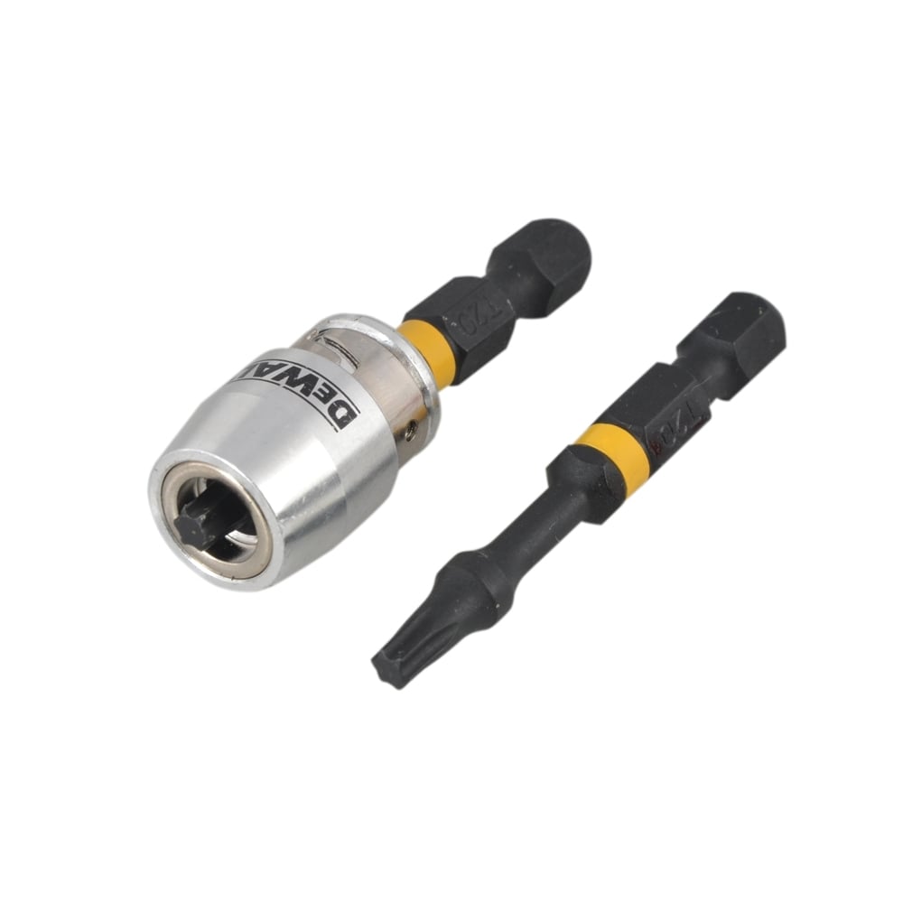 DEWALT Impact Torsion 2 x T20 50mm and Magnetic Screwlock Sleeve