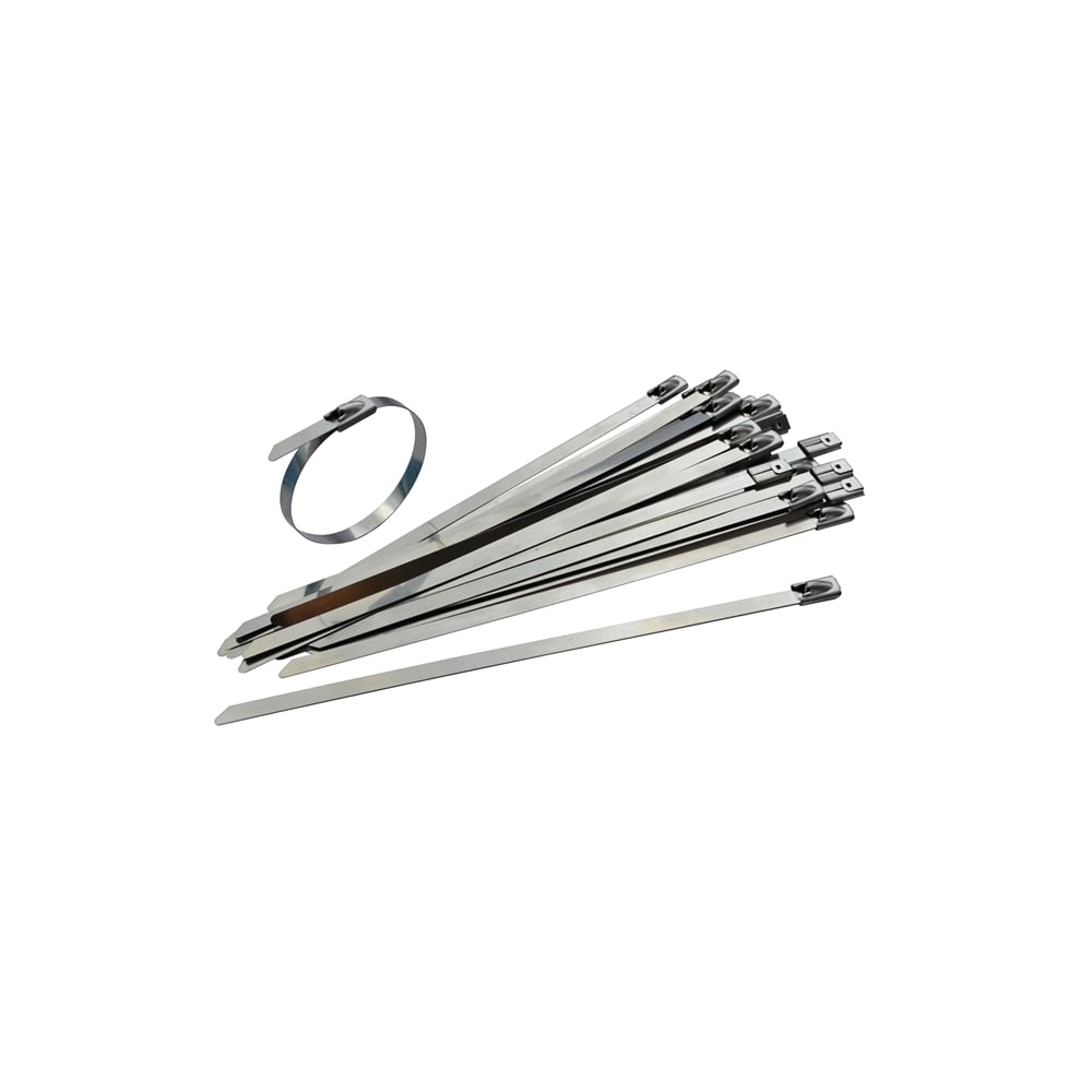 Faithfull Stainless Steel Cable Ties 7.9 x 360mm (Pack of 50)