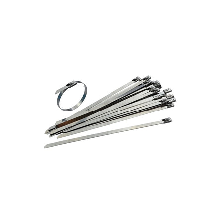 Faithfull Stainless Steel Cable Ties 7.9 x 360mm (Pack of 50)
