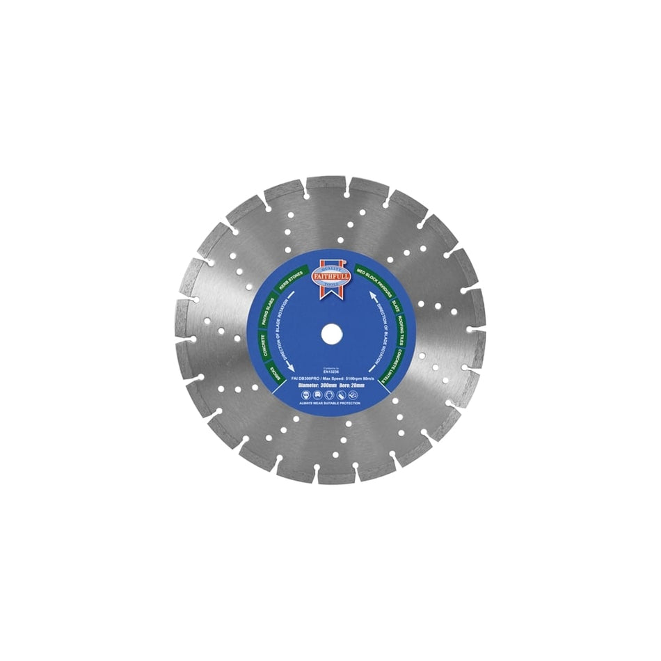 Faithfull Professional Diamond Blade 125mm x 22mm