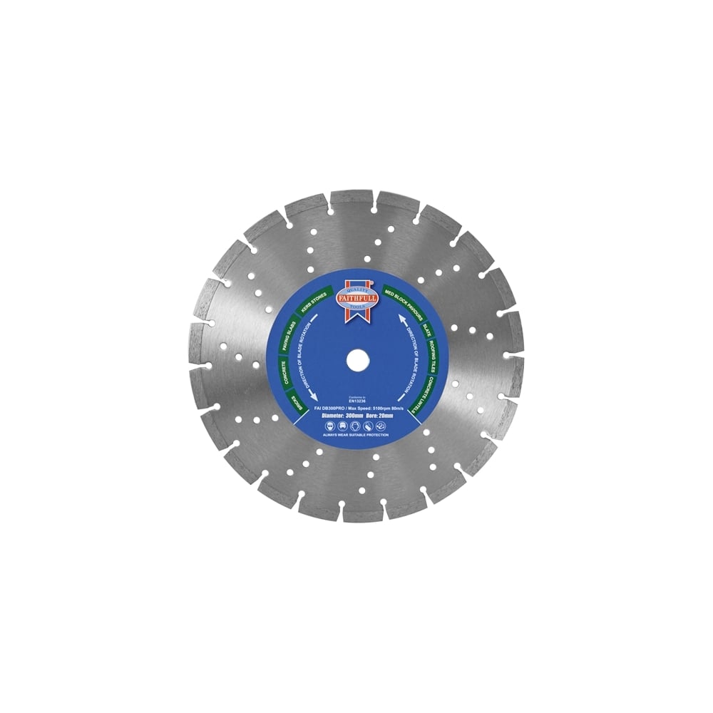 Faithfull Professional Diamond Blade 230mm x 22mm