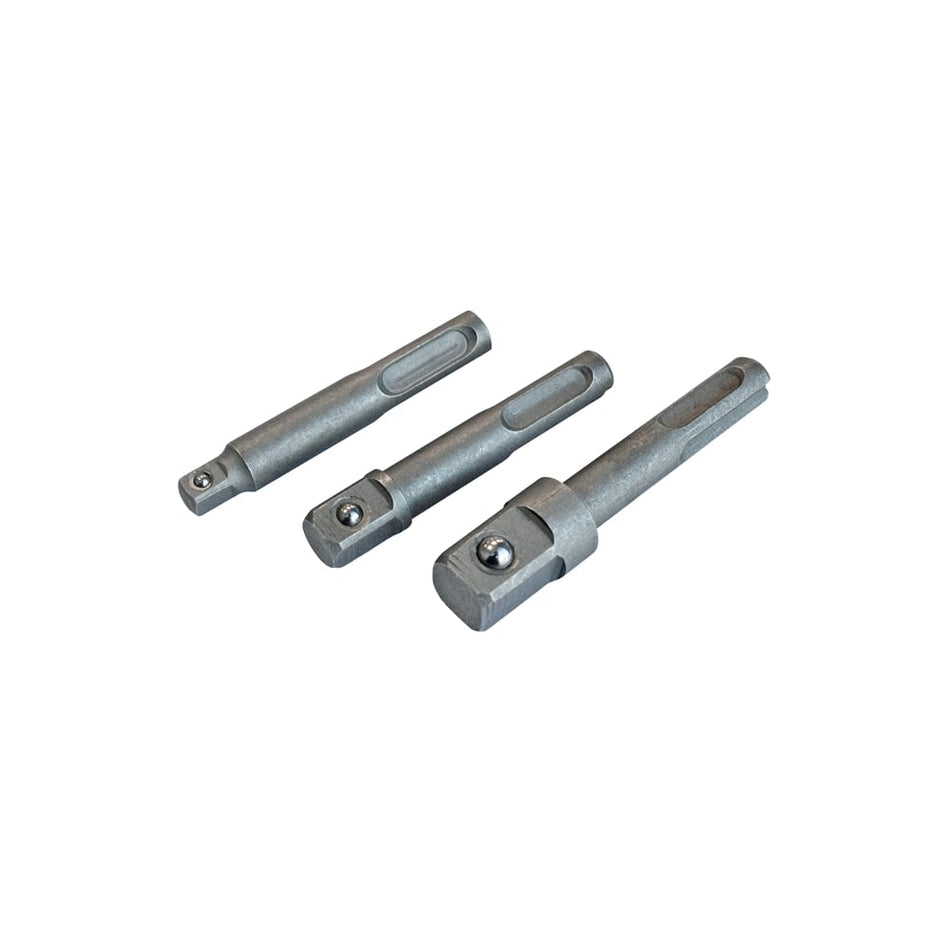 Faithfull SDS Square Drive Adaptor Set 3pc