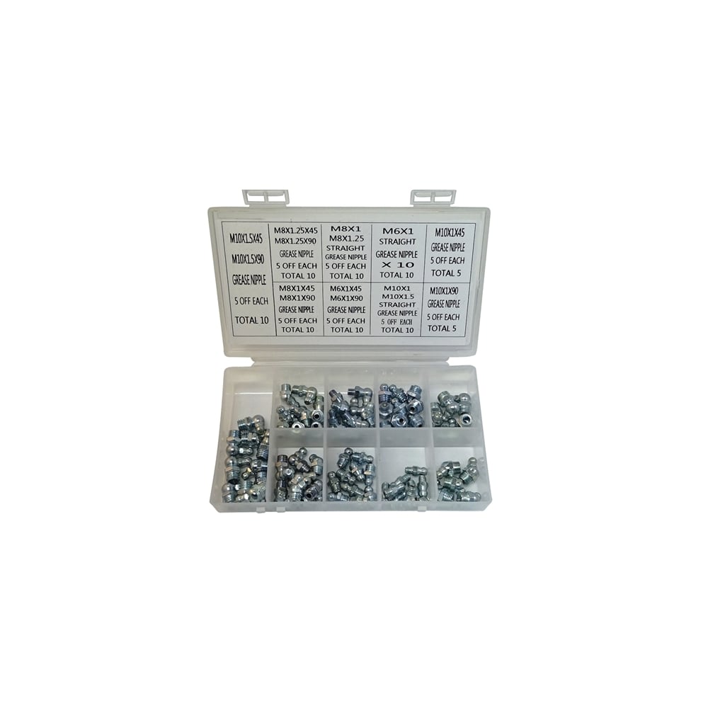 Lumatic Grease Nipple Selection Box Metric
