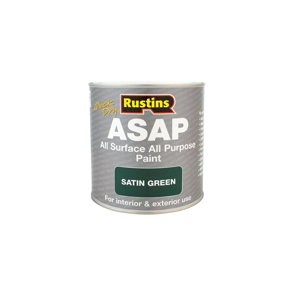 Rustins ASAP Paint Black 1 Litre
