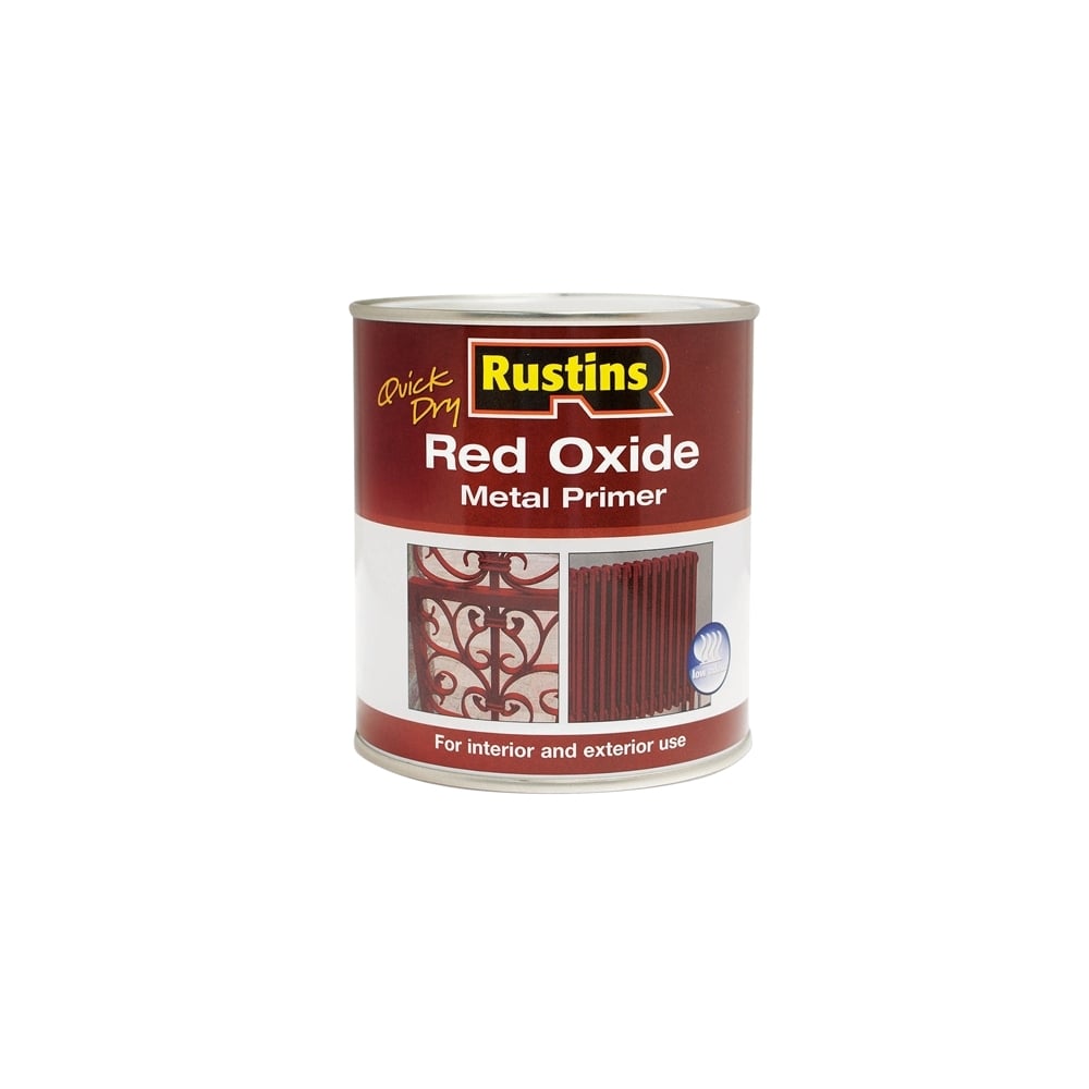 Rustins Quick Dry Red Oxide Metal Primer 500ml