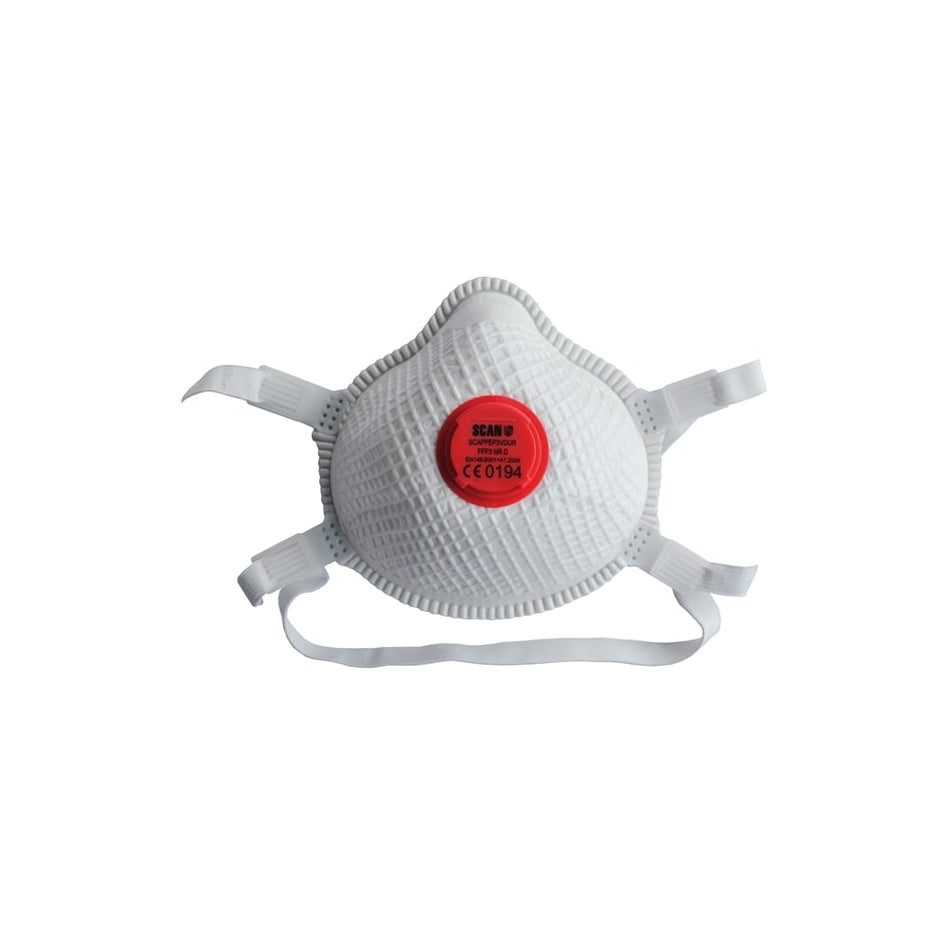 Scan Moulded Valved Masks FFP3 With Mesh (Pack of 2)