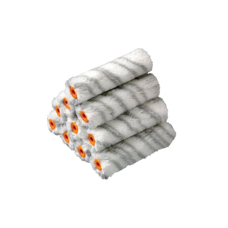 Stanley Tools Medium Pile Silver Stripe Sleeve 100mm (4in) 10 Pack